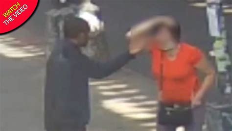 Man Punches Elderly Woman In Head As She Walks In Street Then Claims