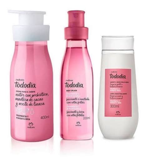 Kit Regalo Tododia Frambuesa Y Pimienta Rosa Natura Mercado Libre