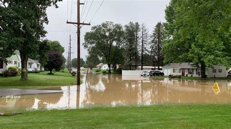 Heavy Rains Floods Roads Causes Landslides In Ohio