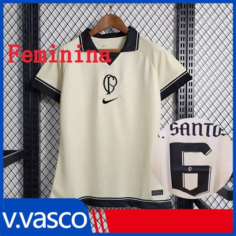 2023 24 Camisa Corinthians Feminina IV Camisa De Futebol Personalizada