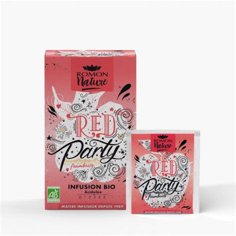 Buy Romon Nature Tisane Red Party Framboise Bio