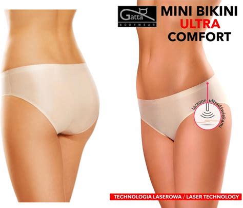 Bikini Gatta Figi Mini Comfort bezszwowe S beżowe Ceny i opinie