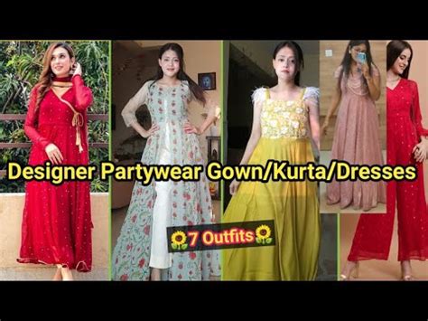 Designer Dresses Gown In Affordable Price Kurta Sets Gown Jumpsuits