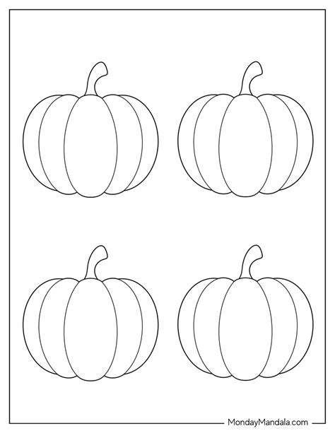 76 Pumpkin Templates Free Pdf Printables