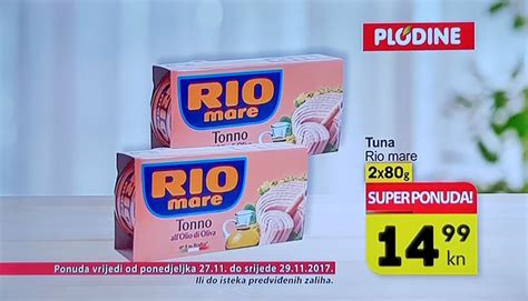 Plodine Akcija Rio Mare Tuna Katalozi