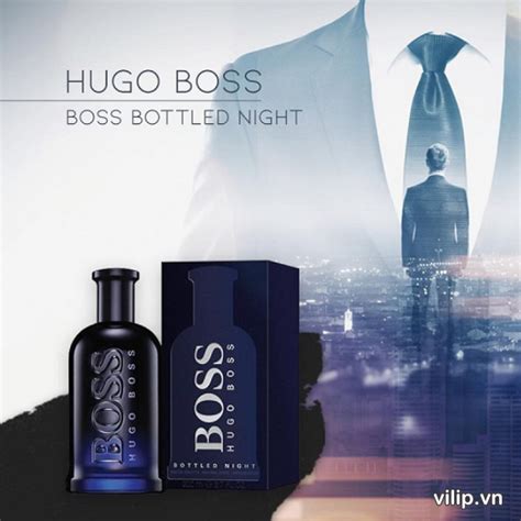 Nước Hoa Nam Hugo Boss Bottled Night EDT Vilip Shop Mỹ phẩm chính hãng