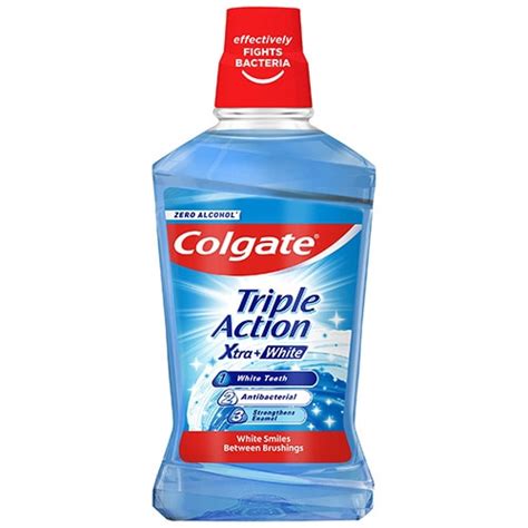 Triple Action Xtra White Mouthwash Colgate