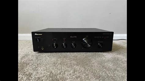 Pioneer Elite A 20 Home Stereo Integrated Amplifier Youtube