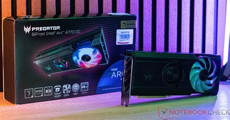 Acer Predator Bifrost Arc A Oc Desktop Graphics Card Review How