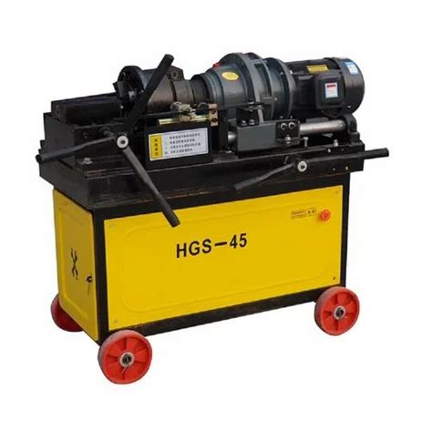 Rebar Threading Machine Model Name Number Hgs 40 At Rs 95000 In New Delhi