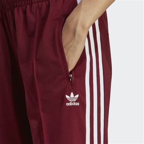 Adidas Adicolor Classics Firebird Tracksuit Bottoms Burgundy Adidas Uk