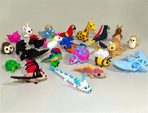 Part 1 Roblox Adopt Me Pets Figurines Etsy Canada