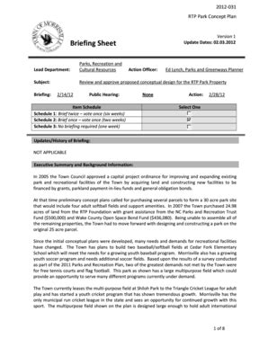 Fillable Online Townofmorrisville Rtp Park Concept Plan