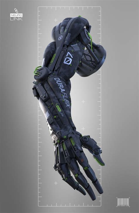 Futuristic Robotic Prosthetic Arm