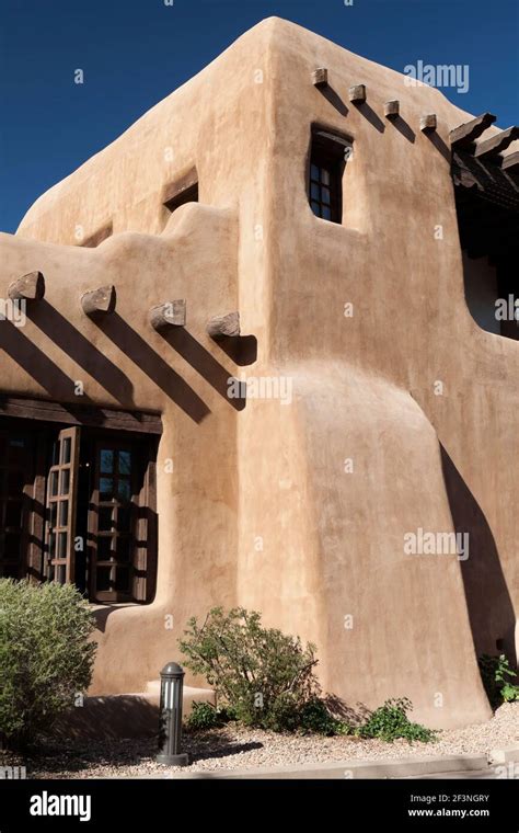 The Pueblo Revival Style Architecture Of The New Mexico Museum Of Art