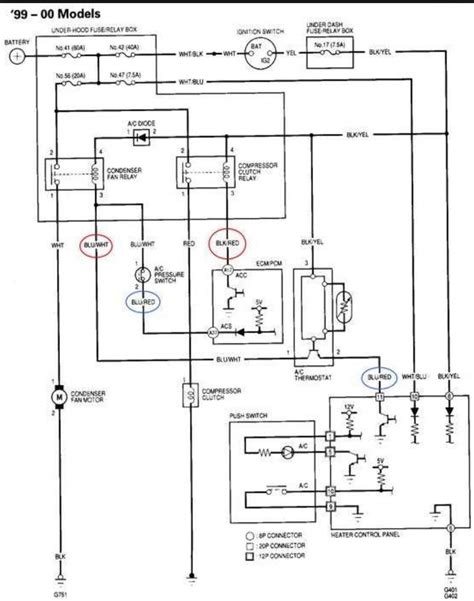 Basic Car Aircon Wiring Diagram