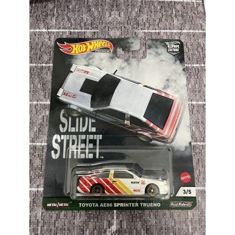 Hot Wheels Toyota Ae Sprinter Trueno Slide Street Shopee Malaysia
