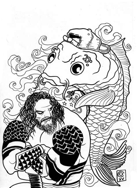 Desenhos De Aquaman Para Colorir Wonder Day