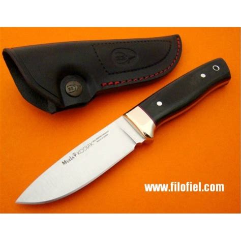 Muela Kodiak M Black Micarta Muela Muela Camp Hunt