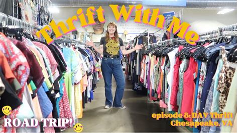 Thrift With Me A Huge Dav Thrift Store In Chesapeake Va Youtube