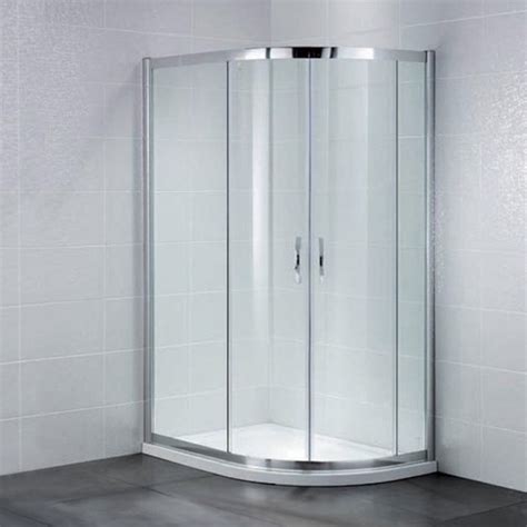 April Identiti2 Offset Double Door Quadrant Shower Enclosure 1200mm X