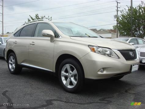 2011 Satin Cashmere Metallic Lexus RX 350 AWD 64478644 Photo 2