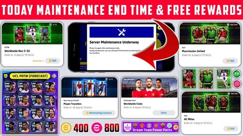 Today Maintenance End Time In EFootball 2023 Mobile New Epic Pack