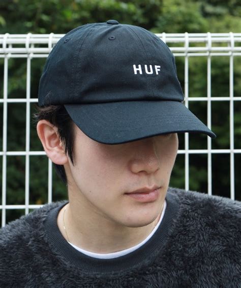 Huf（ハフ）の「huf ハフ Essentials Og Logo Cv 6 Panel ロゴ キャップ（キャップ）」 Wear