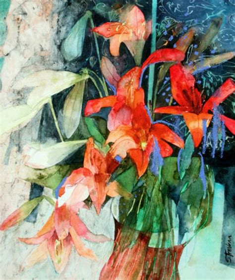 Yellow House Art Licensing Shirley Trevena Floral Paintings