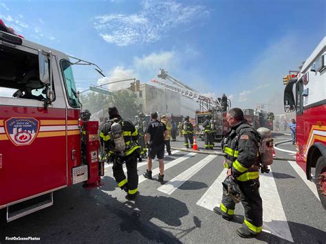 Photos: FDNY Firefighters Battle Four-Alarm Bronx Fire - Firefighting