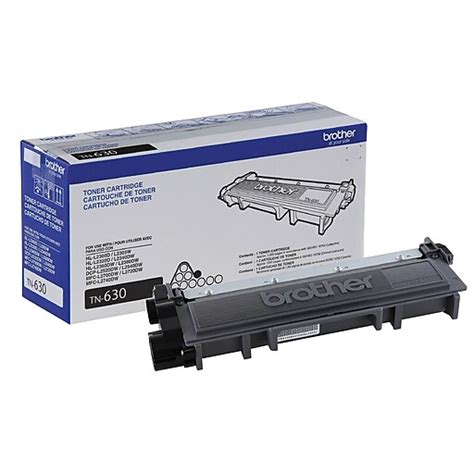 Brother Tn 630 Black Toner Cartridge Standard Yield At Staples