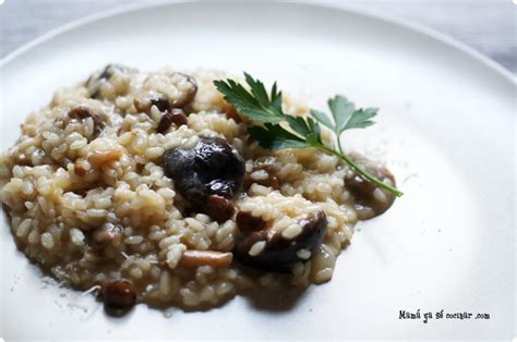 Risotto Ai Funghi Mamá Ya Sé Cocinar