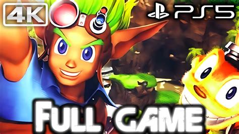 JAK AND DAXTER THE PRECURSOR LEGACY Gameplay Walkthrough FULL GAME 4K