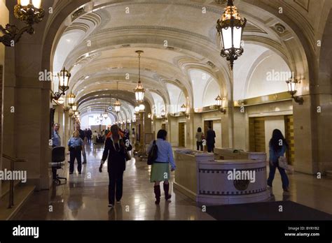 interior of Chicago City Hall, Illinois, USA Stock Photo - Alamy