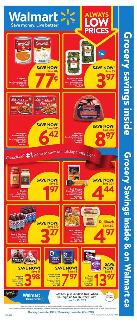 Walmart West Flyer November To