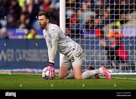 Norwich City goalkeeper Angus Gunn during the Sky Bet Championship ...