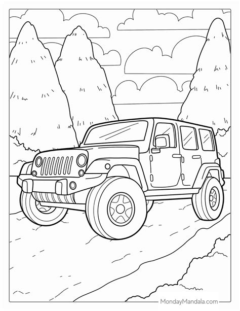 52 Car Coloring Pages (Free PDF Printables) | Cars coloring pages ...