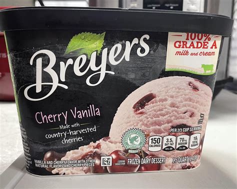 Breyers Cherry Vanilla Dining And Cooking