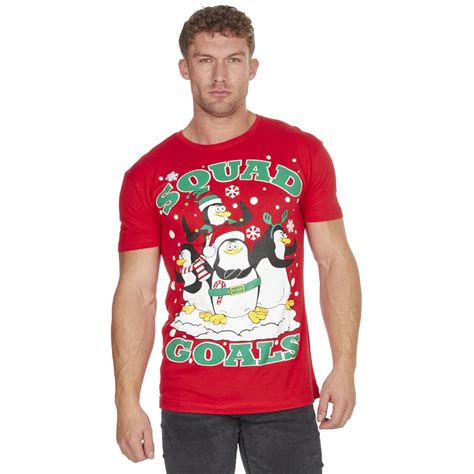 Mens Christmas T Shirts 100% Cotton Funny Rude Joke Xmas Gift Plus Size S-5XL | eBay