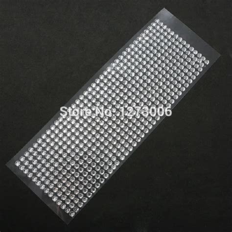 NEW 1pcs Decals Decoration Diamond Sticker 504Pcs Silver Beads Car Motorcycle Accessories ...