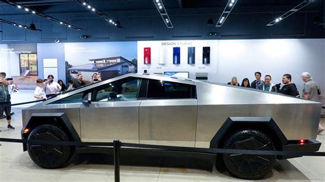 Giddy Elon Musk Unveils Faster Than Porsche Cybertruck In Tesla S