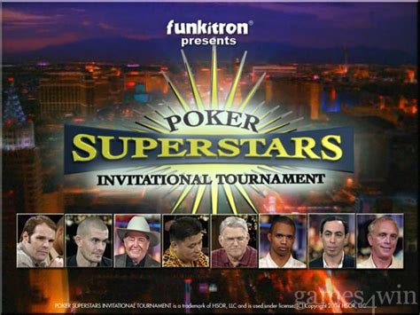 Poker Superstars Invitational Download on Games4Win