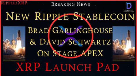 Ripple XRP Brad Garlinghouse David Schwartz On Stage APEX RLUSD SEC