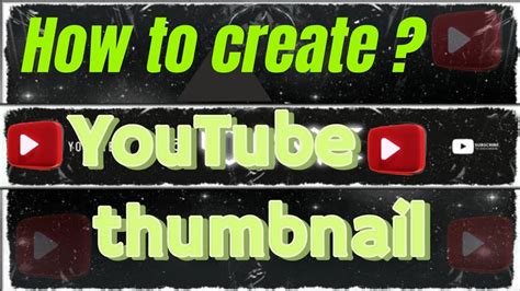 How To Create Youtube Thumbnail In Mobile Phonehd K Mobile Se