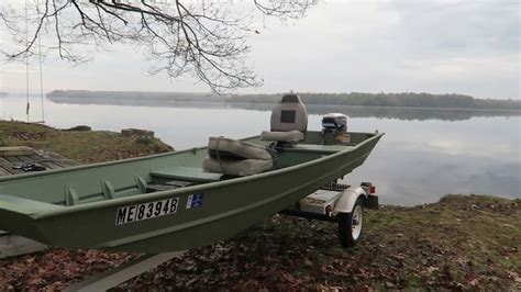 Tracker Jon Boat Green Paint : Boats