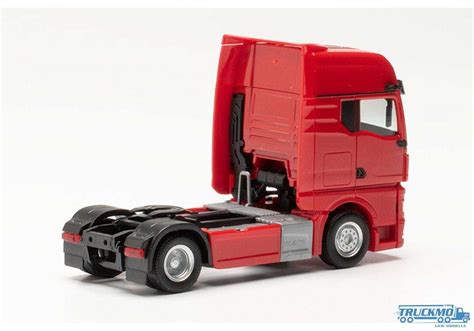 Herpa MAN TGX GX Rot 315869 TRUCKMO Lkw Modelle Und