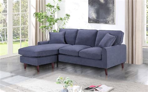 Grey Leather Sectional Canada - Grey Sectional For Sale - Furnberry