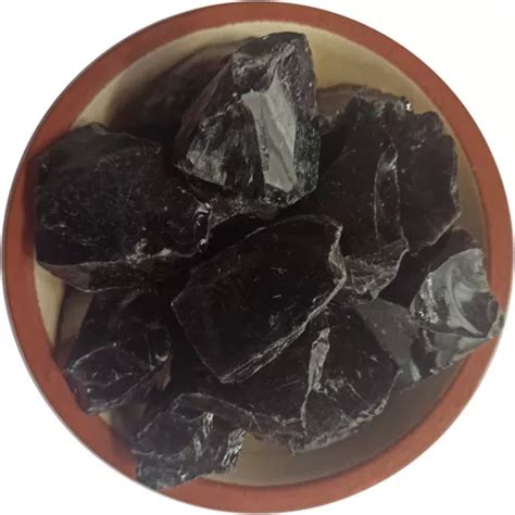 Piedra Obsidiana Negra Bruto 4 Cm X 1 U MercadoLibre