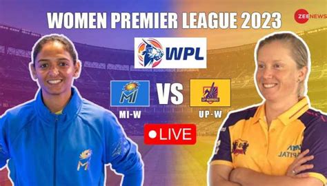 Highlights Mi W Vs Up W Wpl 2023 Today Cricket Score Up Warriorz