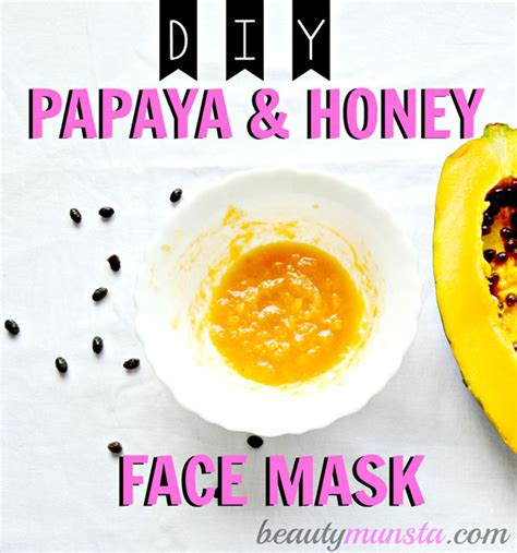 Homemade Papaya And Honey Face Mask Beautymunsta Free Natural Beauty Hacks And More